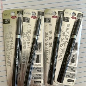 Bundle #36 4 black velvet eyeliners physicians formula new